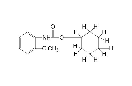 o-methoxycarbanilic acid, cyclohexyl ester