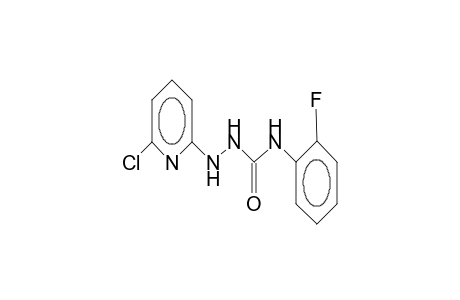 N-(6-chloro-2-pyridyl)-N'-(2-fluoroanilinocarbonyl)hydrazine