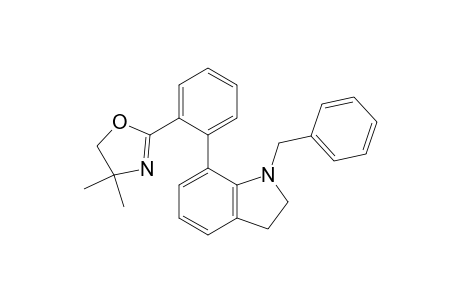 2-[2-(1-benzyl-2,3-dihydroindol-7-yl)phenyl]-4,4-dimethyl-5H-1,3-oxazole