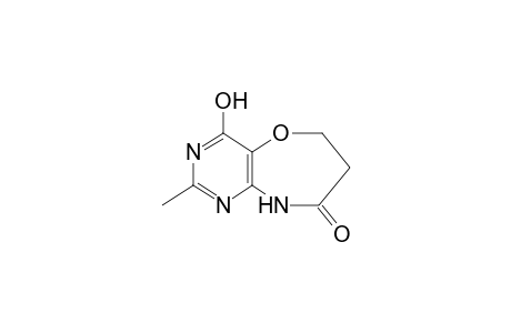 4-Hydroxy-2-methyl-6,7-dihydro-9H-pyrimido[5,4-b][1,4]oxazepin-8-one