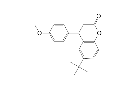 2-Chromamone, 6-tert-butyl-4-(4-methoxyphenyl)-