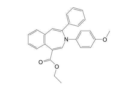 Ethyl 3-(4-methoxyphenyl)-4-phenyl-3H-benzo[d]azepine-1-carboxylate