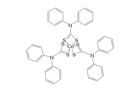 TRIS-(N,N-DIPHENYL-DITHIOCARBAMATO)-COBALT-(3)-COMPLEX