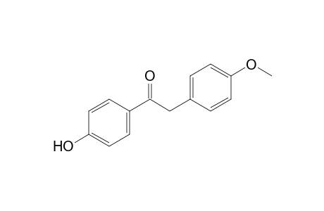 4'-hydroxy-2-(p-methoxyphenyl)acetophenone
