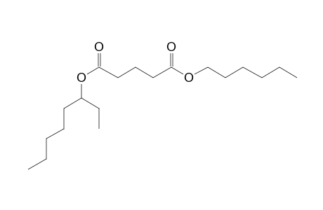 Glutaric acid, hexyl 3-octyl ester