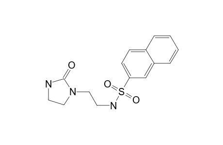 Naphthalene-2-sulfonic acid, [2-(2-oxoimidazolidin-1-yl)ethyl]amide