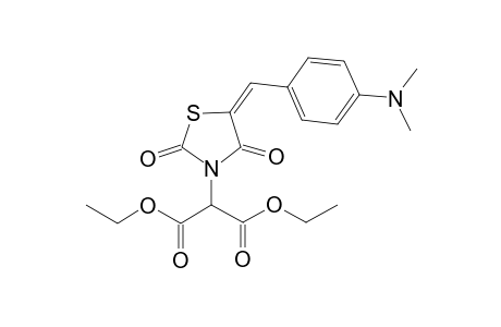 Diethyl [5'-(4"-dimethylamino)benzylidene-2',4'-dioxotetrahydro-1',3'-thiazol-3'-yl]-malonate