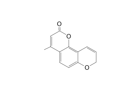 4-Methyl-2H,8H-benzo[1,2-b : 3,4-b']dipyran-2-one