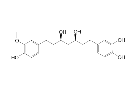 3,5-DIHYDROXY-1-(4-HYDROXY-3-METHOXYPHENYL)-7-(3,4-DIHYDROXYPHENYL)-HEPTANE