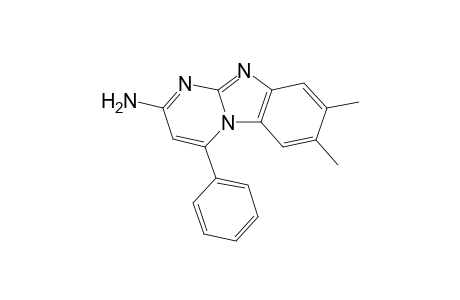 2-Amino-7,8-dimethyl-4-phenylpyrimido[1,2-a]benzimidazole