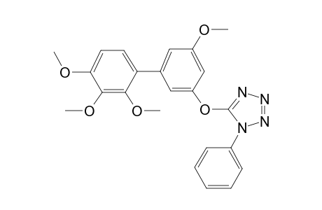 1,1'-Biphenyl, 5,2',3',4'-tetramethoxy-3-[1-phenyl-1,2,3,4-tetrazolylox