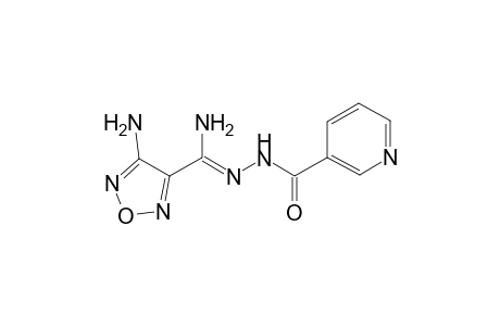 4-Amino-N'-(3-pyridinylcarbonyl)-1,2,5-oxadiazole-3-carbohydrazonamide