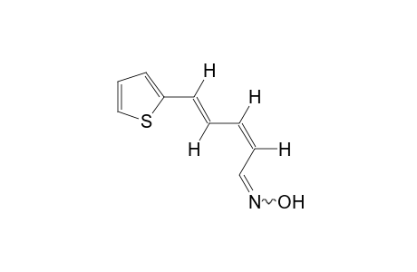 cis,trans-5-(2-THIENYL)-2,4-PENTADIENAL, (syn)-OXIME