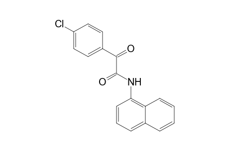 2-(p-chlorophenyl)-N-(alpha-naphthyl)glyoxylamide