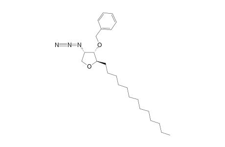 (2S,3S,4R)-4-AZIDO-3-(BENZYLOXY)-2-TRIDECYL-TETRAHYDRO-FURAN