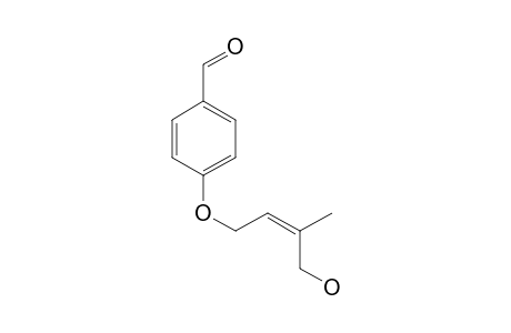 4-{(Z)-(4'-Hydroxy-4'-[(3'-methyl-2'-butenyl)oxy}-benzaldehyde