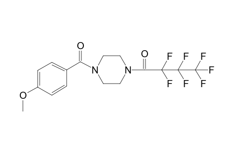 2,2,3,3,4,4,4-Heptafluoro-1-(4-(4-methoxybenzoyl)piperazin-1-yl)butan-1-one