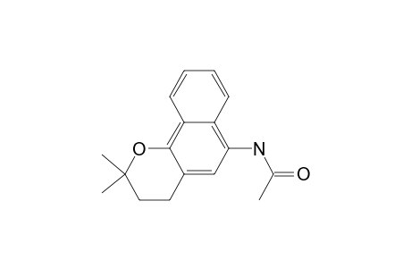 N-(2,2-dimethyl-3,4-dihydrobenzo[h]chromen-6-yl)acetamide