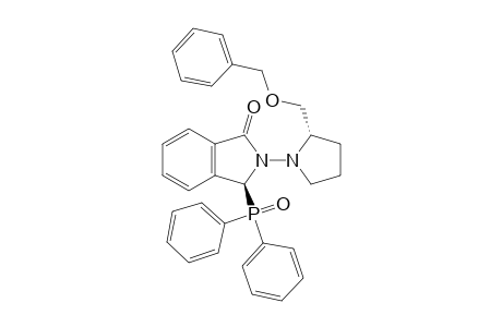 (3S)-2-((S)-2-Benzyloxymethylpyrrolidin-1-yl)-3-(diphenylphosphinoyl)-2,3-dihydro-1H-isoindol-1-one