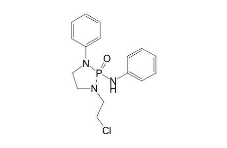 1-(2-CHLOROETHYL)-3-PHENYL-2-PHENYLAMINO-1,3,2-DIAZAPHOSPHOLIDINE-2-OXIDE