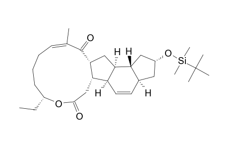 13,14-BETA-DIHYDRO-16,17(E)-DIDEHYDRO-17-DEOXY-A-83543A-AGLYCON-9-ALPHA-O-(TBDMS)-ETHER