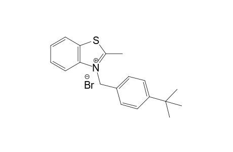 3-(4-(tert-Butyl)benzyl)-2-methylbenzo[d]thiazol-3-iumbromide