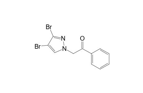 2-(3,4-Dibromo-1H-pyrazol-1-yl)-1-phenylethanone