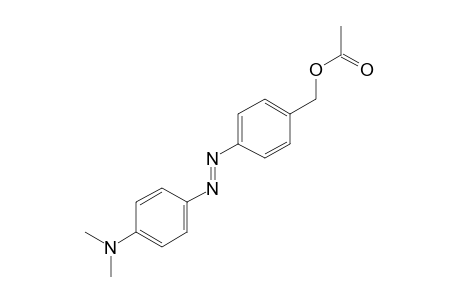 p-{[p-(dimethylamino)phenyl]azo}benzyl alcohol, acetate (ester)