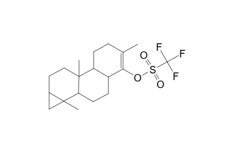 (+)-(1S,7S,11S,2R,10R,13R)-1,5,11-TRIMETHYLTETRACYCLO-[8.5.0.0(2,7).0(11,13)]-PENTADEC-5-EN-6-YL-TRIFLUOROMETHANESULFONATE