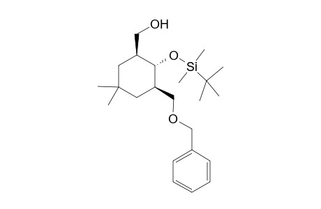 [(1S,2S,3R)-2-[tert-butyl(dimethyl)silyl]oxy-5,5-dimethyl-3-(phenylmethoxymethyl)cyclohexyl]methanol