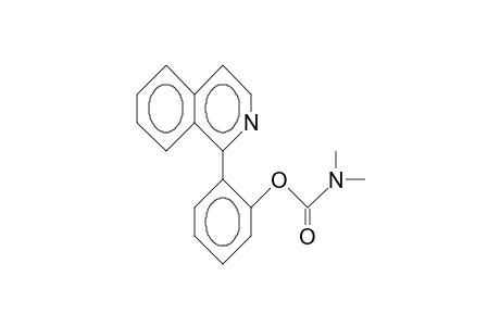 1-(2-<N,N-Dimethyl-carbamoyloxy>-phenyl)-isoquinoline