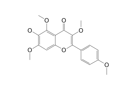 6-HYDROXY-3,5,7,4'-TETRAMETHOXYFLAVONE