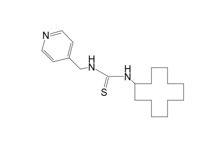 1-cyclodecyl-3-(4-pyridylmethyl)-2-thiourea