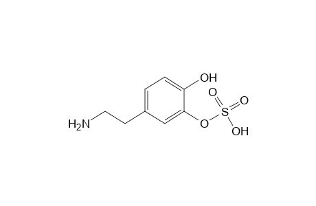 4-(2-AMINOETHYL)PYROCATECHOL, 2-(HYDROGEN SULFATE) (ESTER)