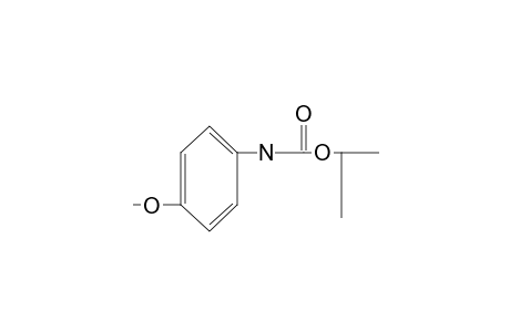 p-methoxycarbanilic acid, isopropyl ester