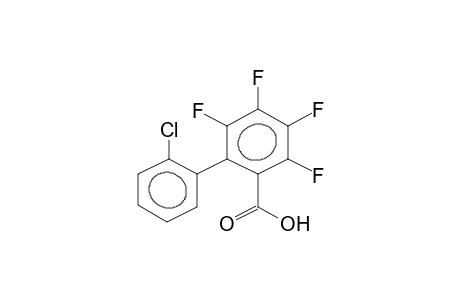 2-(ORTHO-CHLOROPHENYL)TETRAFLUOROBENZOIC ACID