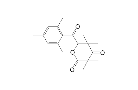 2H-pyran-2,4(3H)-dione, dihydro-3,3,5,5-tetramethyl-6-(2,4,6-trimethylbenzoyl)-