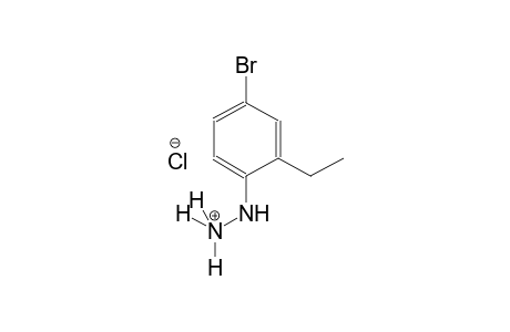 hydrazinium, 2-(4-bromo-2-ethylphenyl)-, chloride