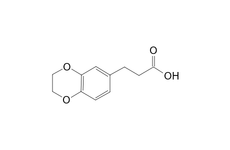1,4-Benzodioxin-6-propanoic acid, 2,3-dihydro-