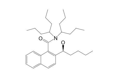 (ra*,1'S*)-N,N-di(4-Heptyl)-2-(1'-hydroxypentyl)-1-naphthamide