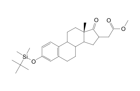 Methyl 2-((13S)-3-(tert-butyldimethylsilyloxy)-13-methyl-17-oxo-7,8,9,11,12,13,14,15,16,17-decahydro-6H-cyclopenta[a]phenanthren-16-yl)acetate