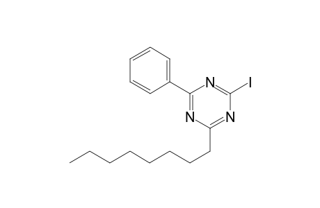 2-Iodo-4-octyl-6-phenyl-1,3,5-triazine