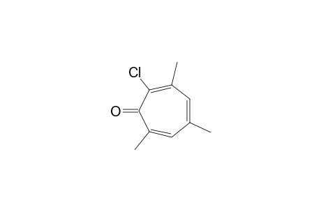 2-CHLORO-3,5,7-TRIMETHYL-2,4,6-CYCLOHEPTATRIEN-1-ONE;2-CHLORO-3,5,7-TRIMETHYLTROPONE
