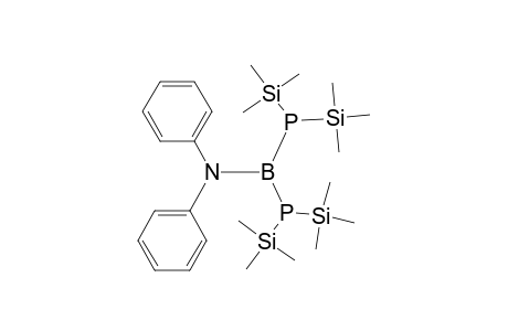 bis[ bis(Trimethylsilyl)phosphanyl] (diphenylamino) borane