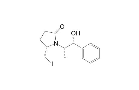 (1S,2R,5S)-5-(Iodomethyl)-1-(2-hydroxy-1-methyl-2-phenylethyl)pyrrolidin-2-one