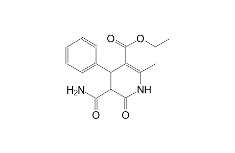 ethyl 5-(aminocarbonyl)-2-methyl-6-oxo-4-phenyl-1,4,5,6-tetrahydro-3-pyridinecarboxylate