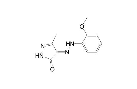 4-o-Methoxyphenylhydrazono-3-methyl-2-pyrazolin-5-one