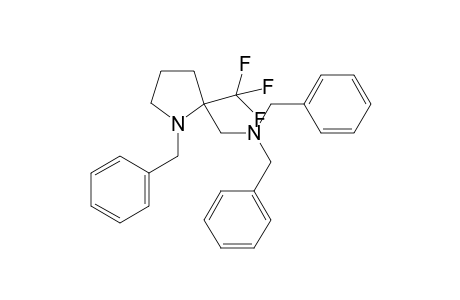 N-Benzyl-2-{[(N,N-dibenzyl)amino]methyl}-2-(trifluoromethyl)pyrrolidine