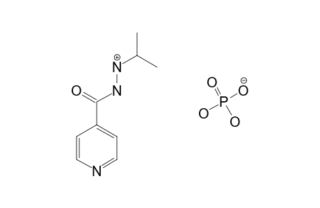 isonicotinic acid, 2-isopropylhydrazide, phosphate(1:1)