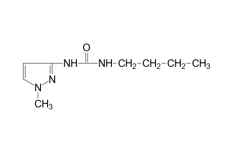 1-butyl-3-(1-methylpyrazol-3-yl)urea